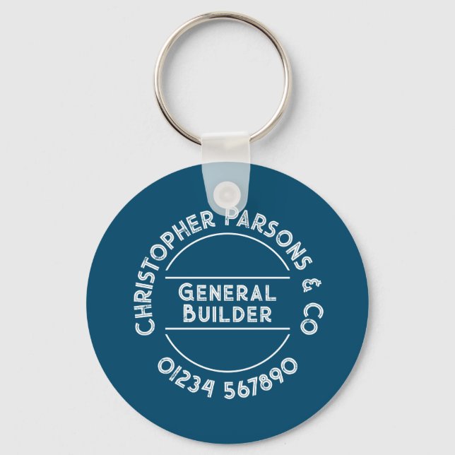 General Builder Keychain (Front)