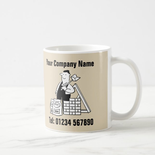 General Builder offering Building Services Coffee Mug (Right)
