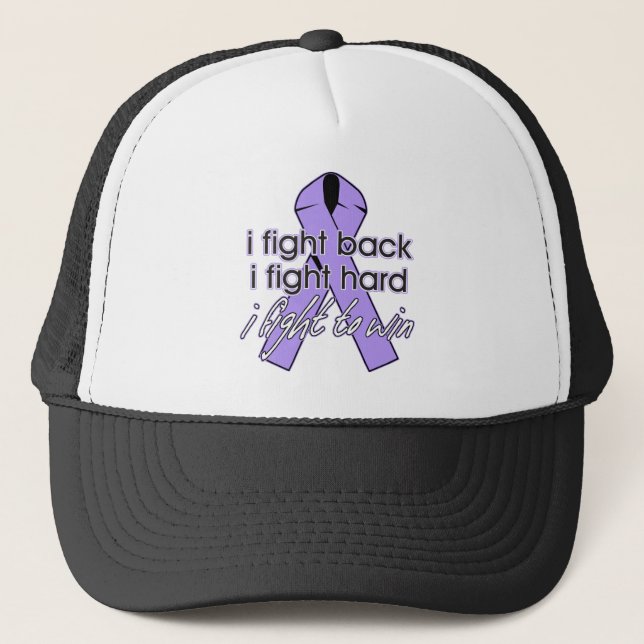 General Cancer I Fight Back Trucker Hat (Front)