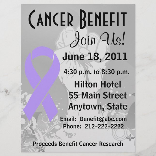 General Cancer Personalized Benefit Flyer (Front)