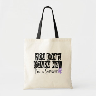 General Cancer Survivor You Don't Scare Me Tote Bag