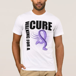 General Cancer Walking For A Cure T-Shirt