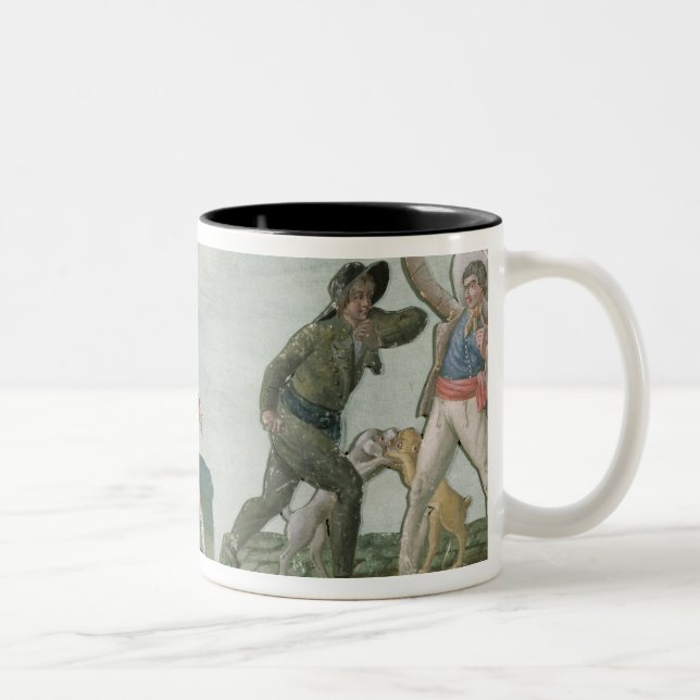General Charles Lameth  and Charles Eugene Two-Tone Coffee Mug (Right)
