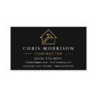 General Construction Black Gold QR Code