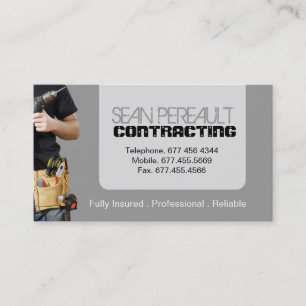 GENERAL CONTRACTOR BUSINESS CARD