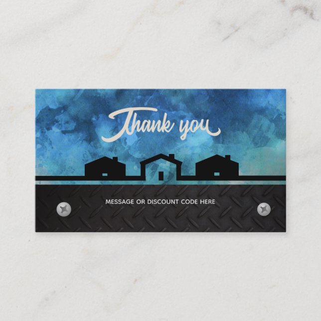 General Contractor Thank you Cards (Front)