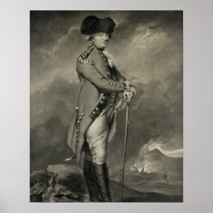 General Cornwallis (1738-1805) engraved by John Jo Poster