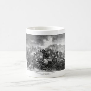 General Custer's Death Struggle Coffee Mug