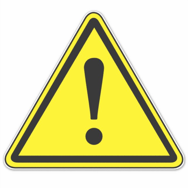 General Danger Label (Front)