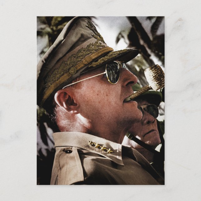 General Douglas MacArthur Postcard (Front)