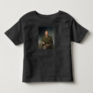 General Dwight Eisenhower 5 Star Painted Portrait Toddler T-shirt