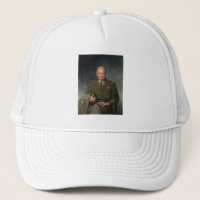 General Dwight Eisenhower 5 Star Painted Portrait