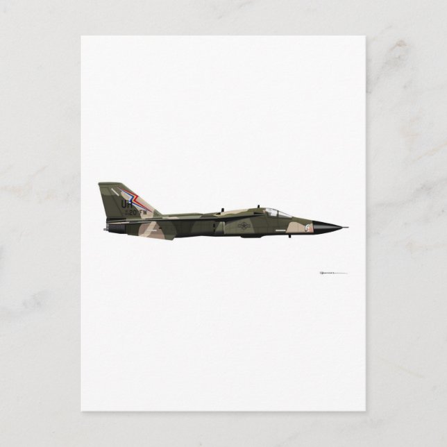 General Dynamics F-111 Aardvark Postcard (Front)