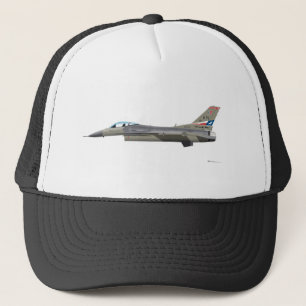 General Dynamics F-16D Fighting Falcon Tex ANG col Trucker Hat