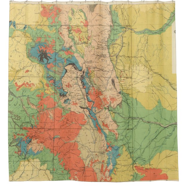 General Geological Map of Colorado (Front)