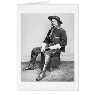 General George A. Custer (b/w photo)