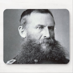 General George Crook (b/w photo) Mouse Pad