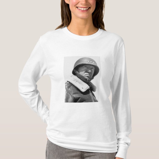 General George Patton -- WW2 T-Shirt (Front)