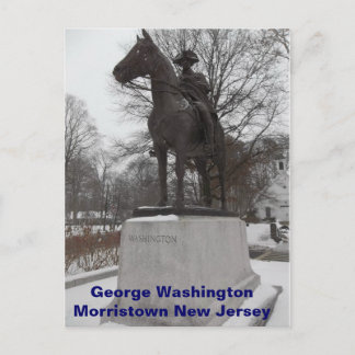 General George Washington at Morristown Postcard