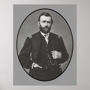 General Grant During The Civil War Poster
