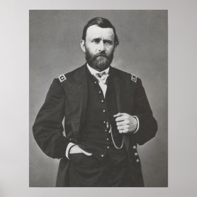 General Grant During The Civil War Poster (Front)