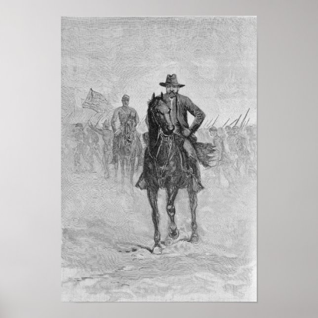 General Grant reconnoitering Poster (Front)