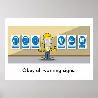 General Health & Safety Refresher 003 Poster