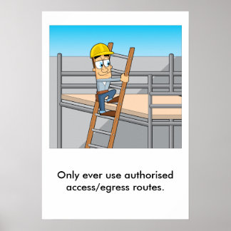 General Health & Safety Refresher 004 Poster