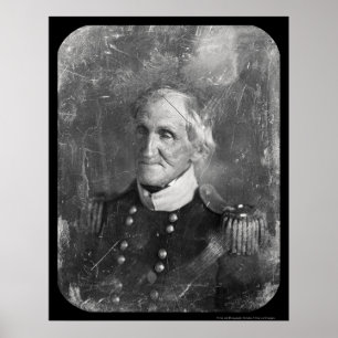 General Hugh Brady Daguerreotype 1845 Poster