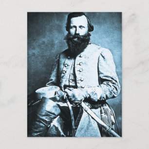 General J.E.B. Stuart American War Hero Postcard