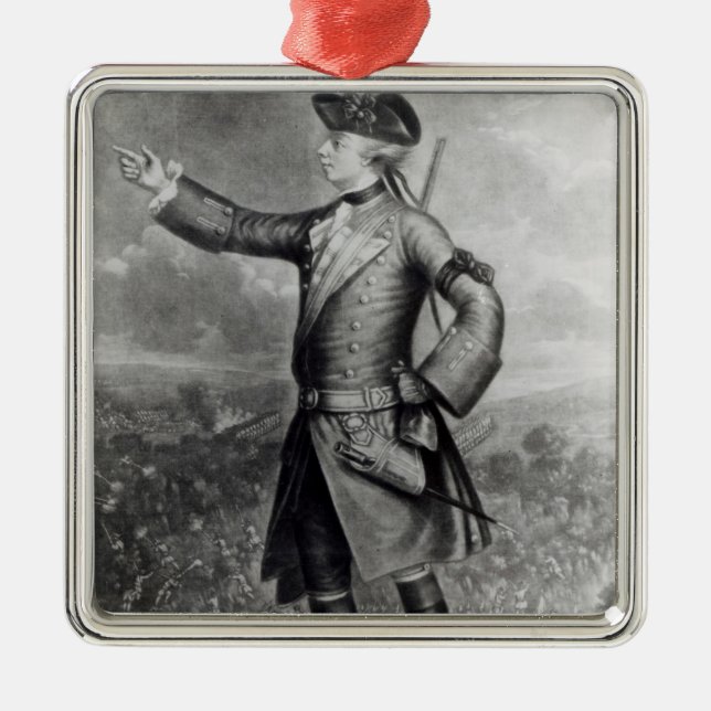 General James Wolfe Metal Ornament (Front)