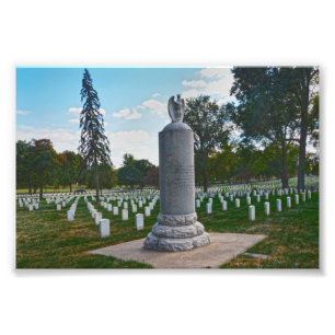 General Leavenworth Monument Photo Print