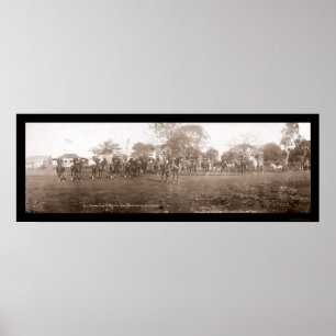 General Lee Havana Photo 1899 Poster