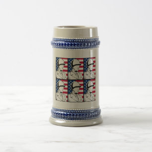 General Patton Beer Stein