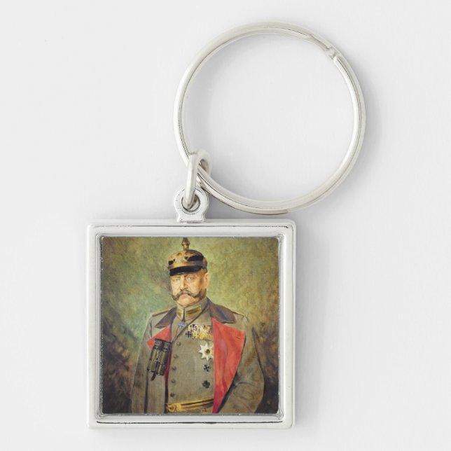 General Paul von Hindenburg, c.1916 Keychain (Front)