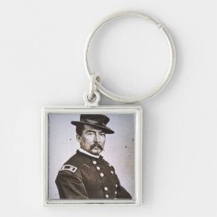 General Philip H. Sheridan (1831-88) (b/w photo) Keychain