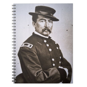 General Philip H. Sheridan (1831-88) (b/w photo) Notebook