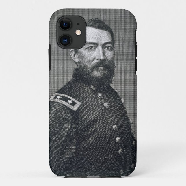 General Philip Sheridan, engraved from a photograp Case-Mate iPhone Case (Back)