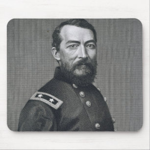 General Philip Sheridan, engraved from a photograp Mouse Pad