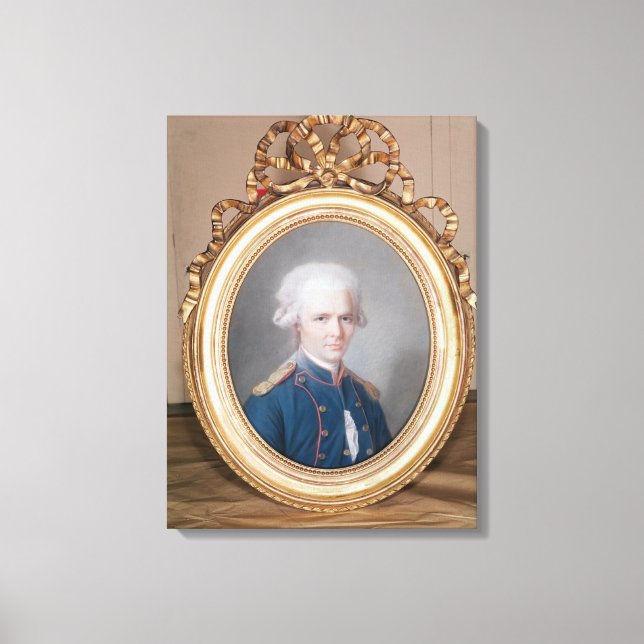 General Pierre Choderlos de Laclos Canvas Print (Front)
