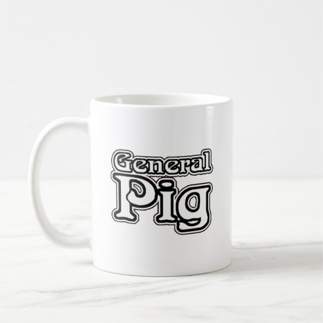 General Pig Mug (Gauche)