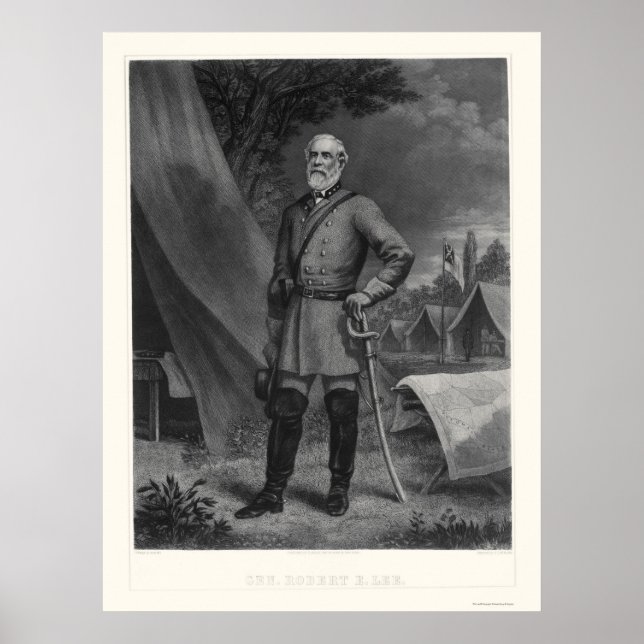 General Robert E Lee 1867 Poster (Front)