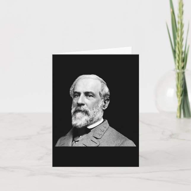 General Robert E Lee - Civil War  Card (Front)