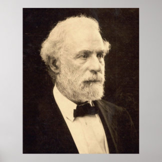 General Robert E. Lee in 1869 by Michael Miley Poster