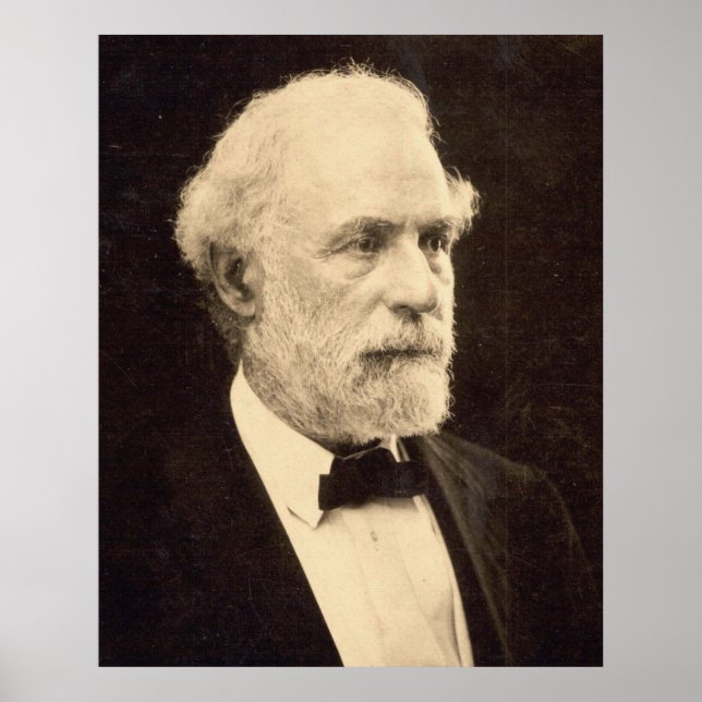 General Robert E. Lee in 1869 by Michael Miley Poster (Front)