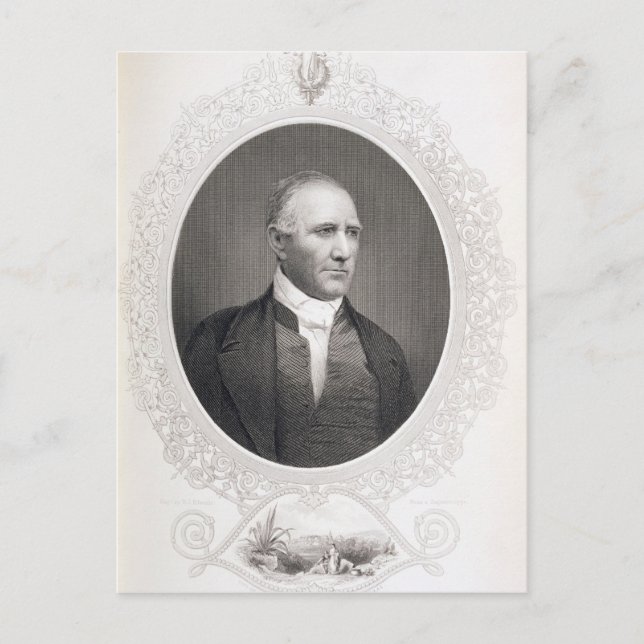 General Samuel Houston Postcard (Front)