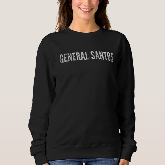 General Santos Philippines Graphic Sweatshirt (Front)