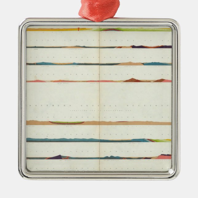 General Sections Metal Ornament (Front)