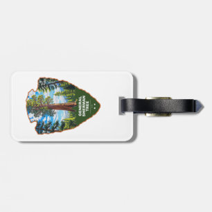 General Sherman Tree Sequoia NP Arrowhead Luggage Tag