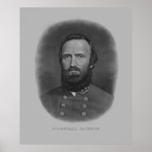 General Stonewall Jackson Poster